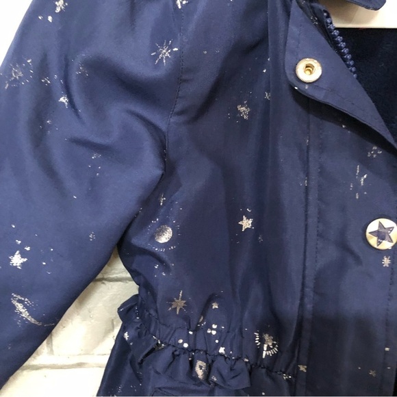 London Fog Toddler Girls Size 4T Constellation Hooded Zip Up Jacket - Picture 2 of 9